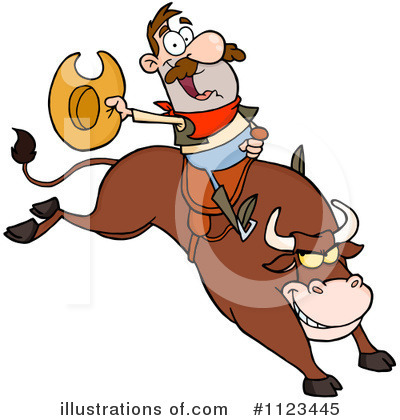 Bull Clipart #1123445 by Hit Toon
