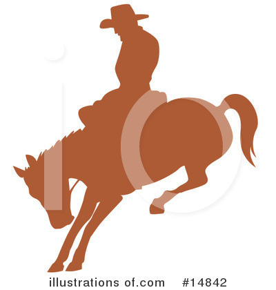 Royalty-Free (RF) Rodeo Clipart Illustration by Andy Nortnik - Stock Sample #14842