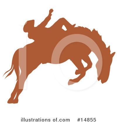 Royalty-Free (RF) Rodeo Clipart Illustration by Andy Nortnik - Stock Sample #14855