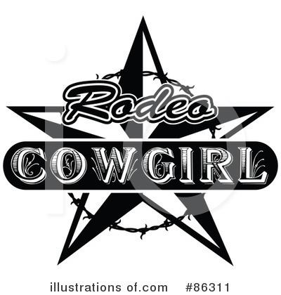 Cowgirl Clipart #86311 by Andy Nortnik