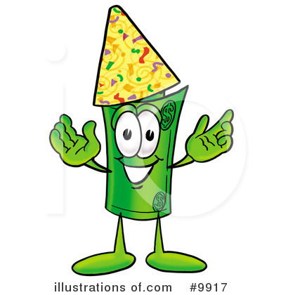 Birthday Clipart #9917 by Mascot Junction