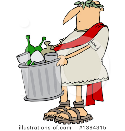Trash Can Clipart #1384315 by djart