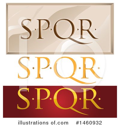 Royalty-Free (RF) Roman Clipart Illustration by Domenico Condello - Stock Sample #1460932