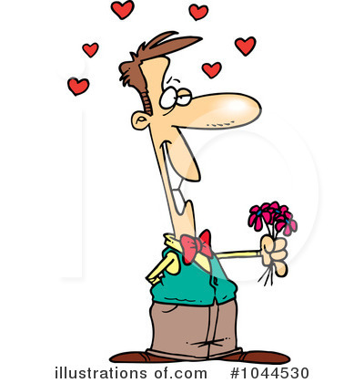 Royalty-Free (RF) Romance Clipart Illustration by toonaday - Stock Sample #1044530