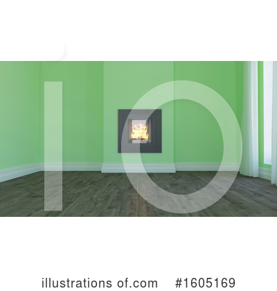 Fireplace Clipart #1605169 by KJ Pargeter