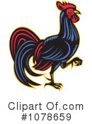 Rooster Clipart #1078659 by patrimonio