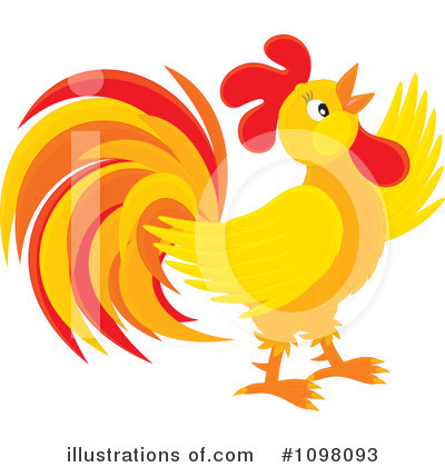 Roosters Clipart #1098093 by Alex Bannykh