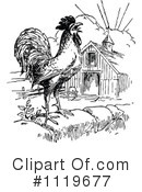 Rooster Clipart #1119677 by Prawny Vintage