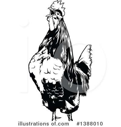 Roosters Clipart #1388010 by dero