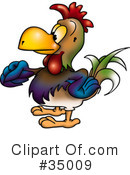 Rooster Clipart #35009 by dero