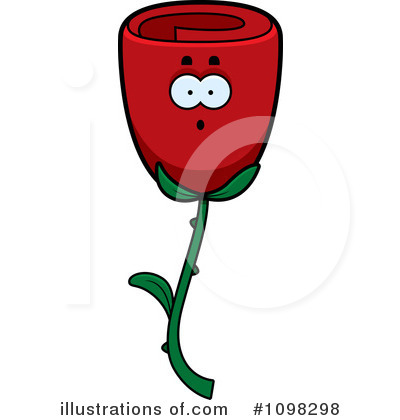Royalty-Free (RF) Rose Clipart Illustration by Cory Thoman - Stock Sample #1098298