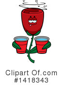 Rose Clipart #1418343 by Cory Thoman