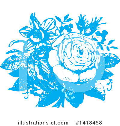 Rose Clipart #1418458 by BestVector