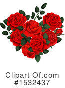 Rose Clipart #1532437 by Vector Tradition SM