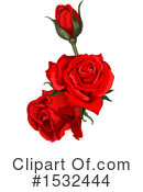 Rose Clipart #1532444 by Vector Tradition SM