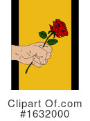 Rose Clipart #1632000 by elaineitalia