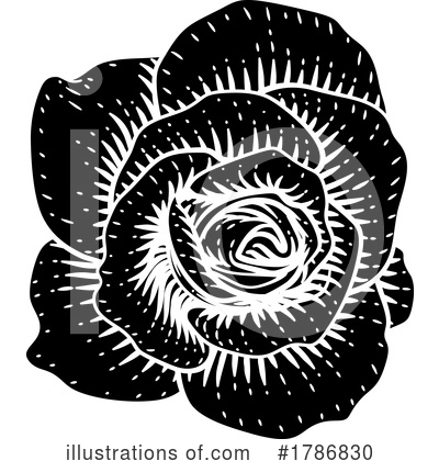 Royalty-Free (RF) Rose Clipart Illustration by AtStockIllustration - Stock Sample #1786830