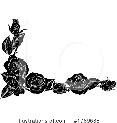 Roses Clipart #1789688 by AtStockIllustration
