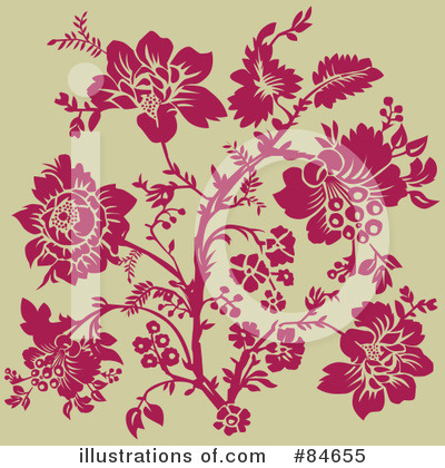 Royalty-Free (RF) Rose Clipart Illustration by BestVector - Stock Sample #84655
