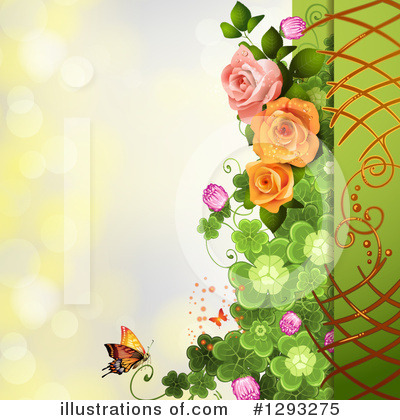 Royalty-Free (RF) Roses Clipart Illustration by merlinul - Stock Sample #1293275