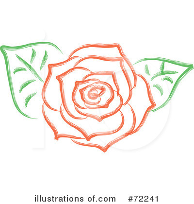 Royalty-Free (RF) Roses Clipart Illustration by Rosie Piter - Stock Sample #72241