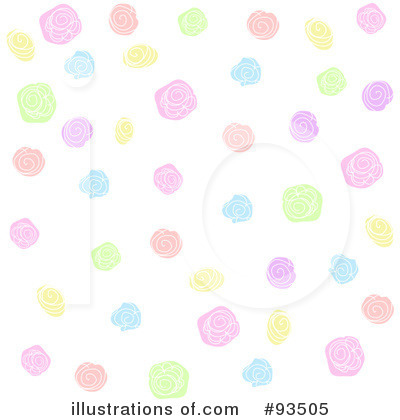 Royalty-Free (RF) Roses Clipart Illustration by Pushkin - Stock Sample #93505