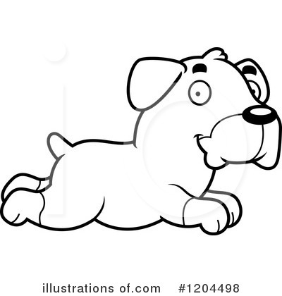 Royalty-Free (RF) Rottweiler Clipart Illustration by Cory Thoman - Stock Sample #1204498
