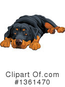 Rottweiler Clipart #1361470 by Pushkin
