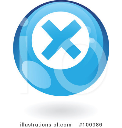 Round Blue Icon Clipart #100986 by cidepix