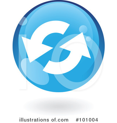 Round Blue Icon Clipart #101004 by cidepix
