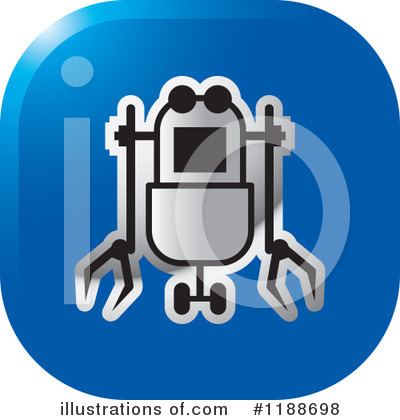 Robot Clipart #1188698 by Lal Perera