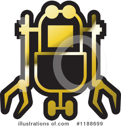 Robot Clipart #1188699 by Lal Perera