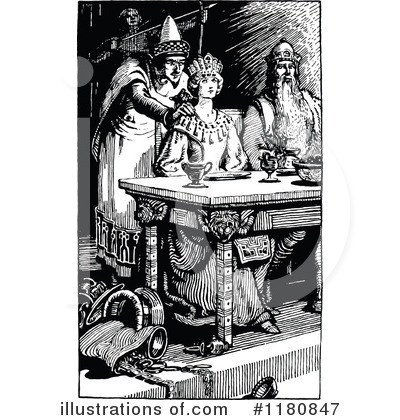 Royalty-Free (RF) Royalty Clipart Illustration by Prawny Vintage - Stock Sample #1180847