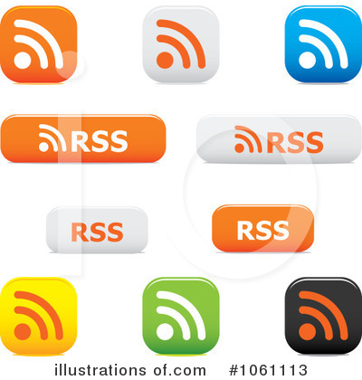Rss Clipart #1061113 by Vector Tradition SM