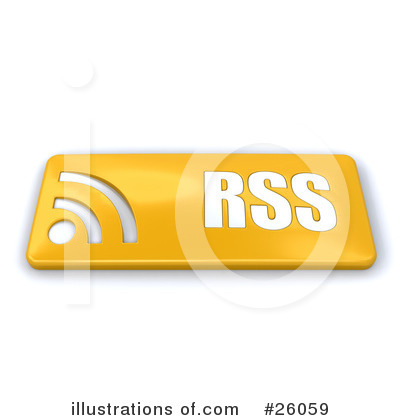 Royalty-Free (RF) Rss Clipart Illustration by KJ Pargeter - Stock Sample #26059