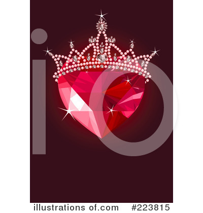 Ruby Heart Clipart #223815 by Pushkin