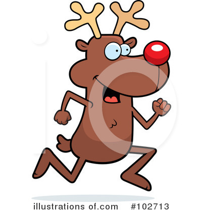 Rudolph Clipart #102713 by Cory Thoman