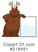 Rudolph Clipart #218491 by Cory Thoman
