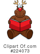 Rudolph Clipart #224073 by Cory Thoman