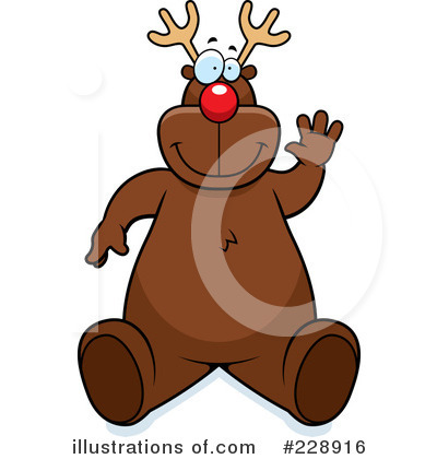 Rudolph Clipart #228916 by Cory Thoman