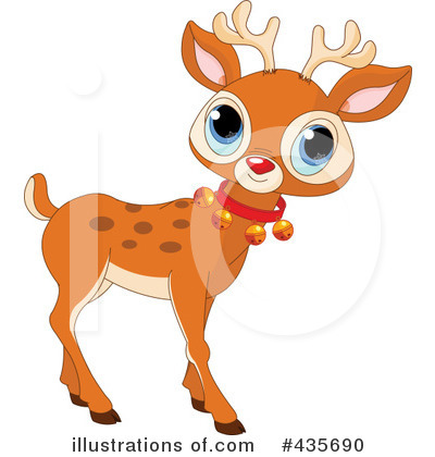 Reindeer Clipart #435690 by Pushkin