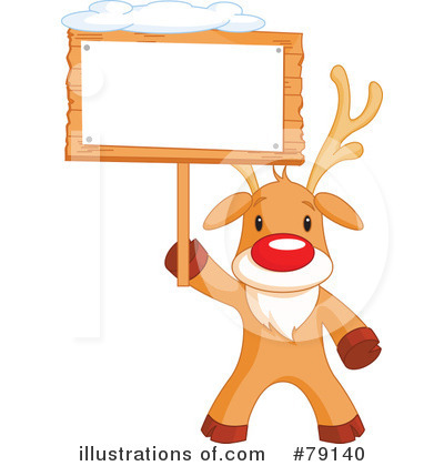 Reindeer Clipart #79140 by Pushkin