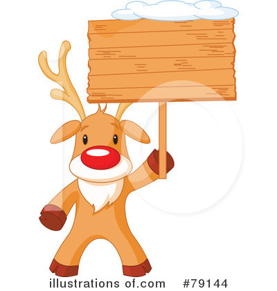 Reindeer Clipart #79144 by Pushkin