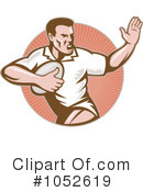 Rugby Clipart #1052619 by patrimonio