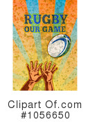 Rugby Clipart #1056650 by patrimonio