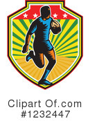 Rugby Clipart #1232447 by patrimonio