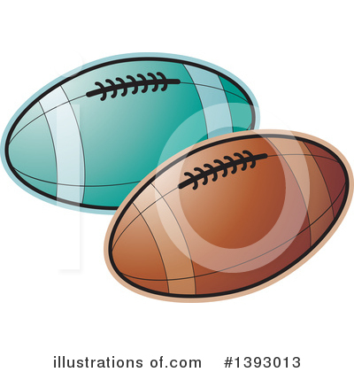 Rugby Clipart #1393013 by Lal Perera