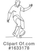 Rugby Clipart #1633178 by patrimonio