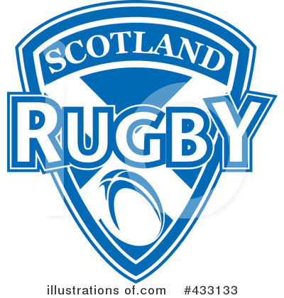 Royalty-Free (RF) Rugby Clipart Illustration by patrimonio - Stock Sample #433133