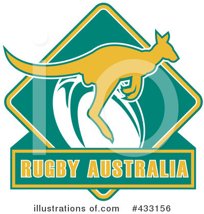 Royalty-Free (RF) Rugby Clipart Illustration by patrimonio - Stock Sample #433156